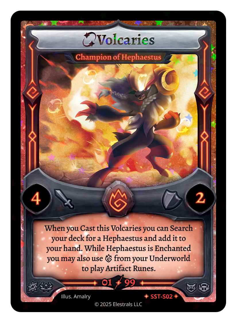 Volcaries - Champion of Hephaestus - XX/99